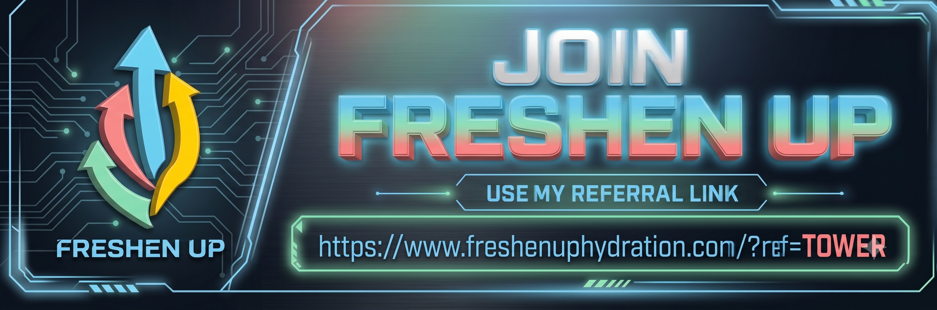 Freshen Up Energy Drinks