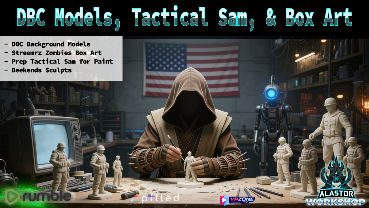 Session 123: DBC 3D Background Modeling & Zombie Box Art Design